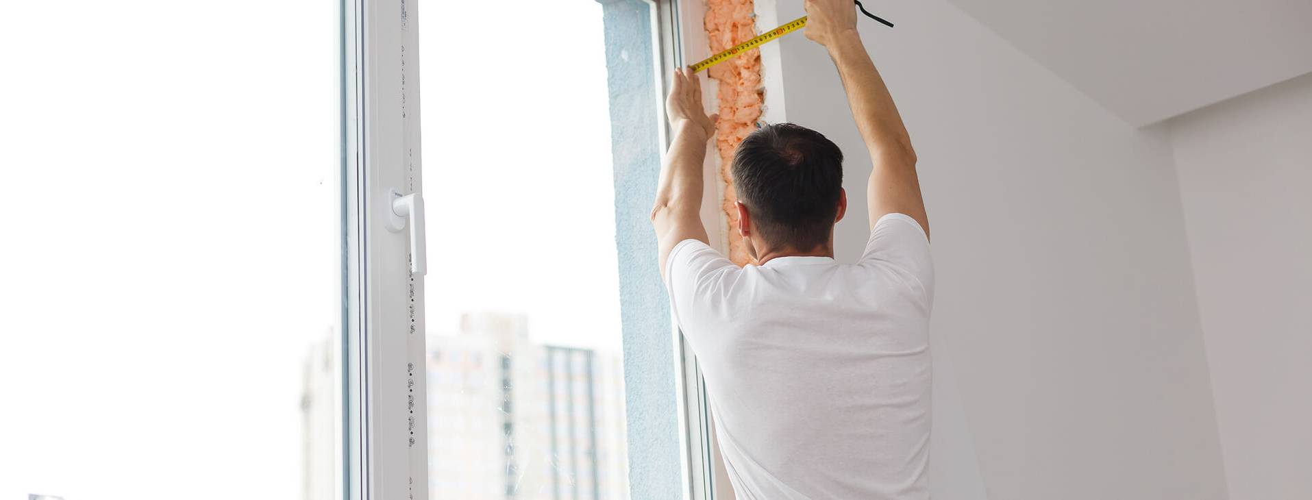 Установка откосов на окна