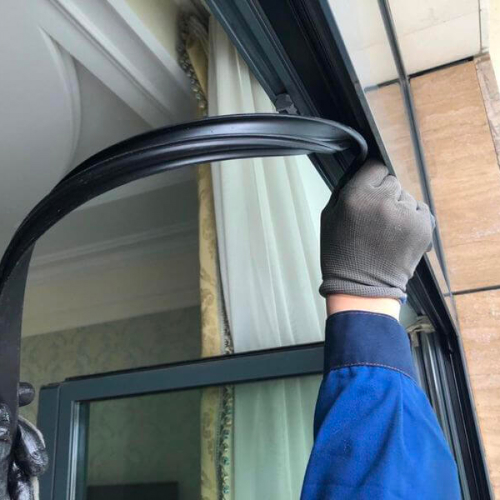 Замена уплотнителя на алюминиевых окнах недорого и быстро | Москва